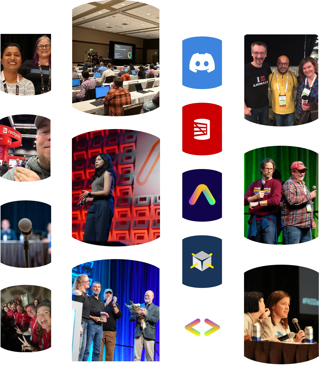 Redgate community events collage