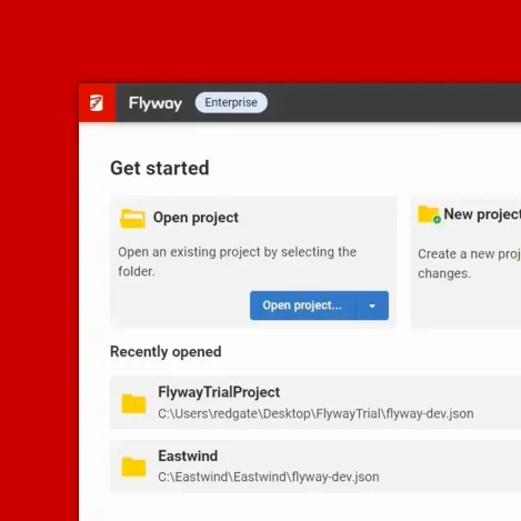 Screenshot of Redgate Flyway