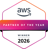2026 UKI Rising Star Partner of the Year (Technology) AWS Partner Award badge