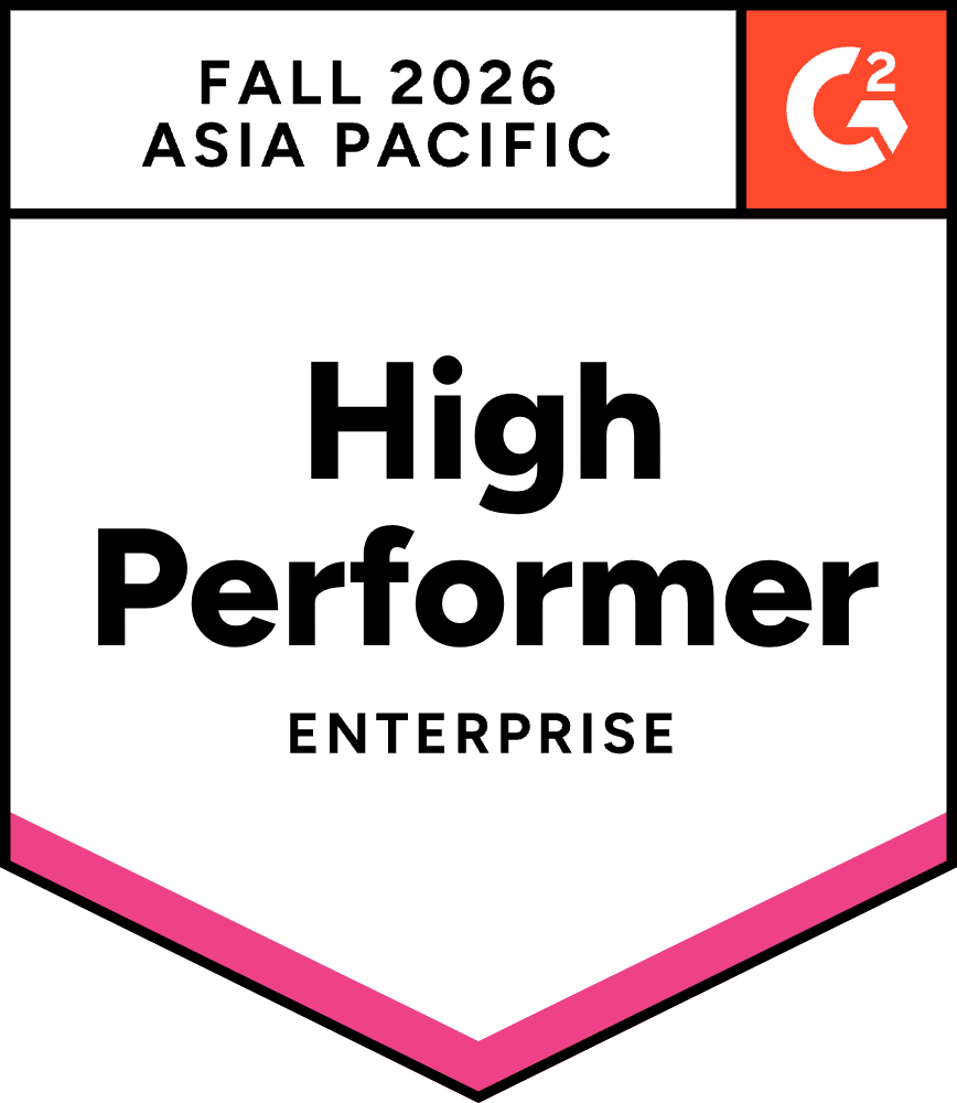 G2 - High Performer, Enterprise, Asia Pacific - Fall 2026