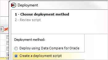 Compare And Synchronize Oracle Table Data - Data Compare For Oracle