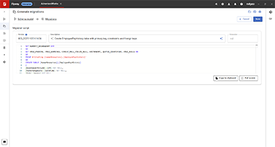 Support clearer team documentation and improved efficiency during deployment script generation.