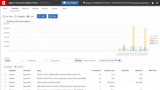 Point-in-time diagnostic tool for PostgreSQL