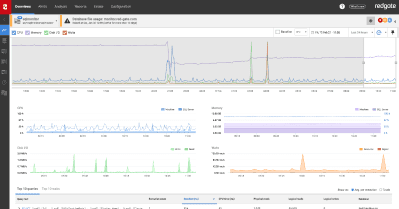 Screenshot showing Redgate Monitor overview