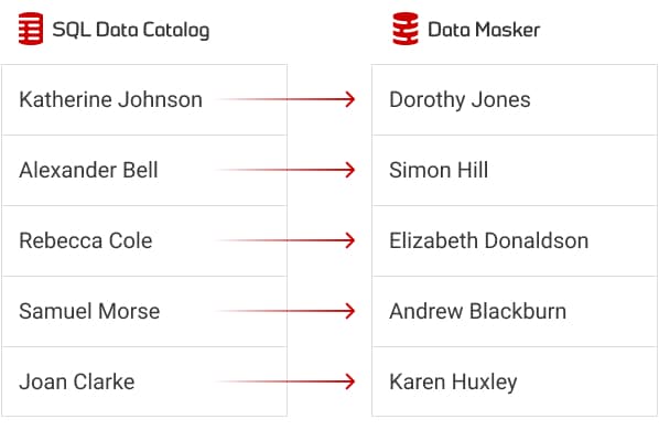 Using taxonomy alongside Data Masker will provide a masking set to protect sensitive data for use in development