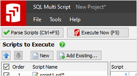 SQL Multi Script: One-click Script Execution On Multiple SQL Servers