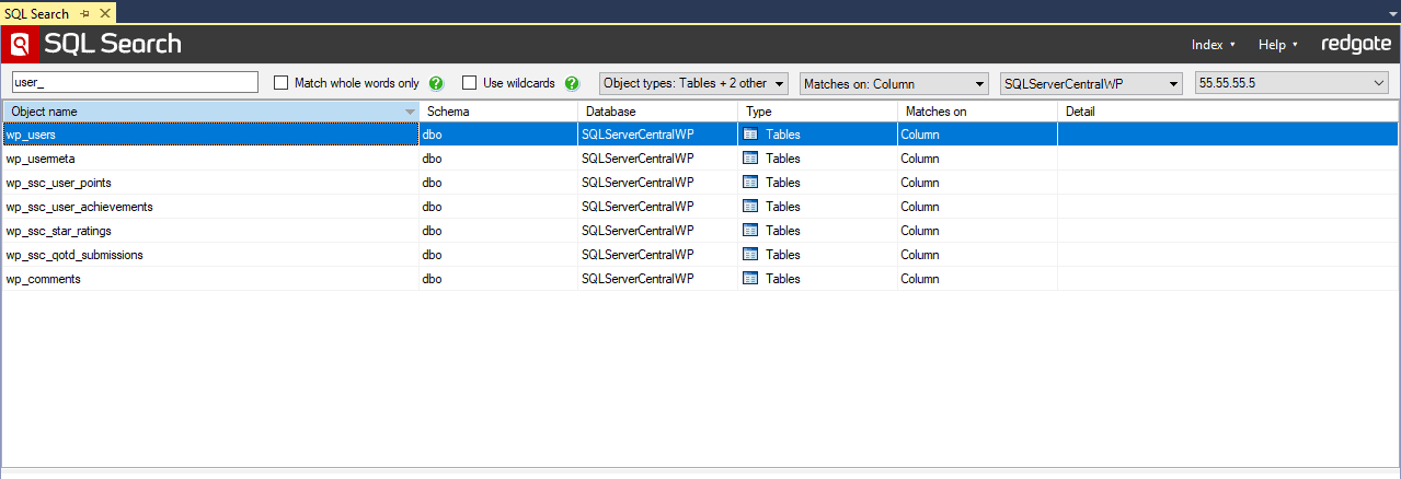 SQL Search - Find SQL fast in SQL Server Management Studio and Visual ...