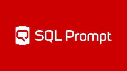 SQL Prompt logo on red background