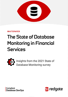 2021 State of Database Monitoring in Financial Services