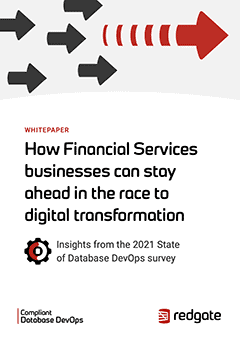 2021 State of Database DevOps – Financial Services insights