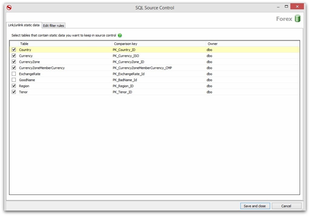 SoC register static data