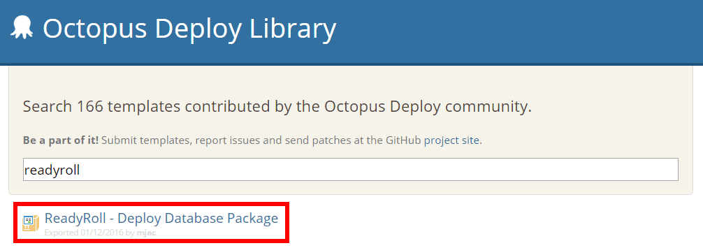 Octopus Deploy library