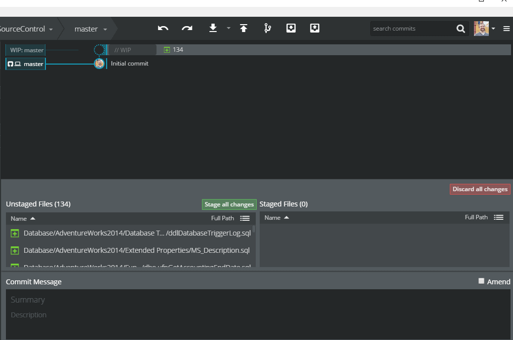 pushing changes to Git remote master