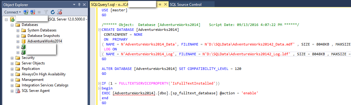 update a local development database to latest version