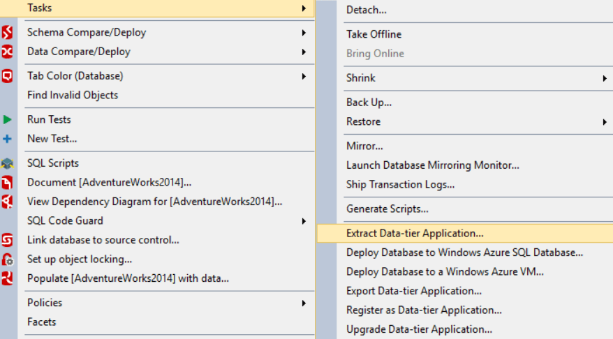 How to create a DacPac
