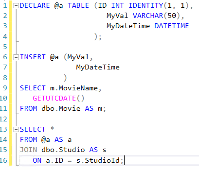 SQL Prompt renaming objects 1