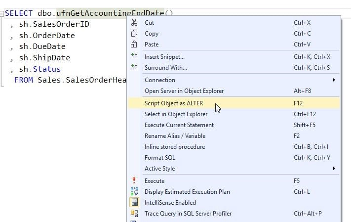 SQL Prompt tip 2