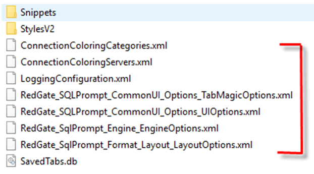 SQL Prompt formatting styles 9