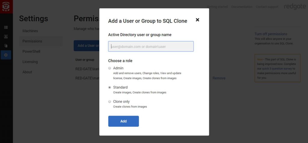 SQL Clone permissions 2