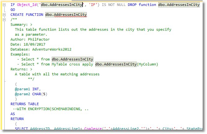 Invoke CITF snippet