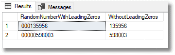 Input values for a routine versus expected output.