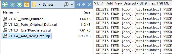 Flyway build and migration scripts for PUBS database