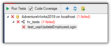 A failing test