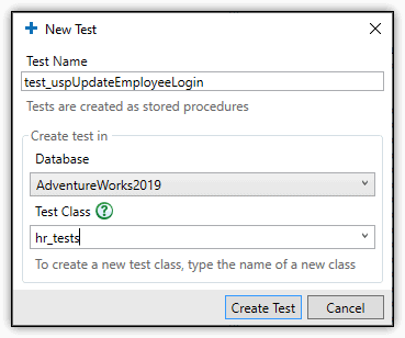 Adding a new custom test