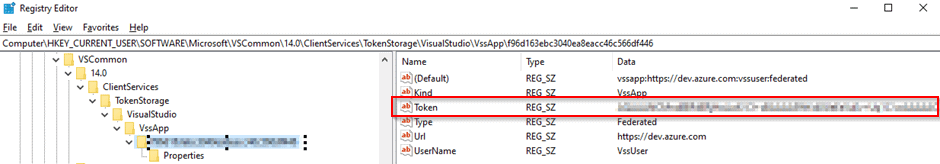remove the VssApp key from the registry
