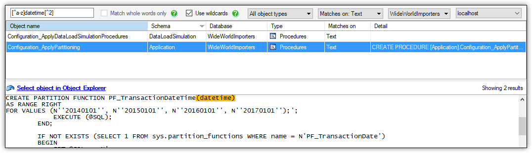 find deprecated datatypes