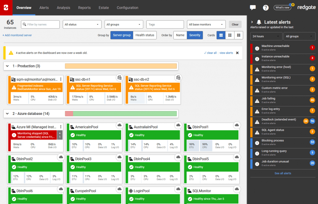 SQL Monitor is a third-party monitoring tool