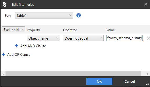editing filter rules