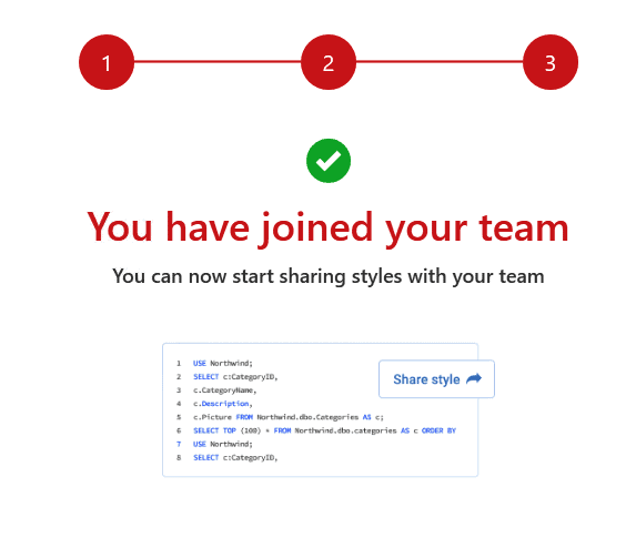 joining a team