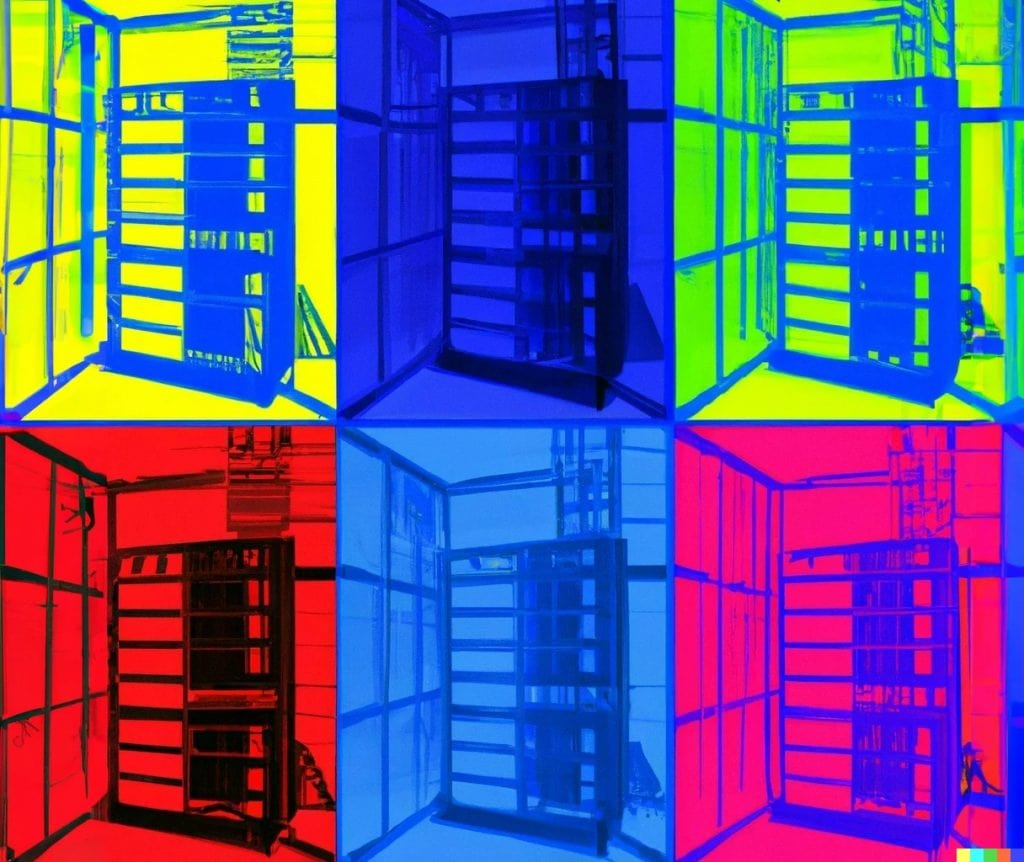 Andy Warhol AI image