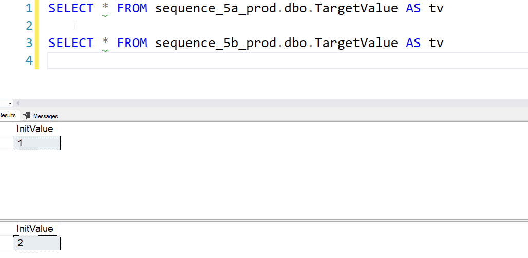 Query TargetValue tables