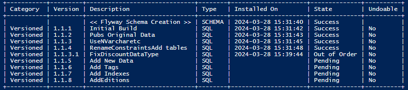 Applying a migration out of order