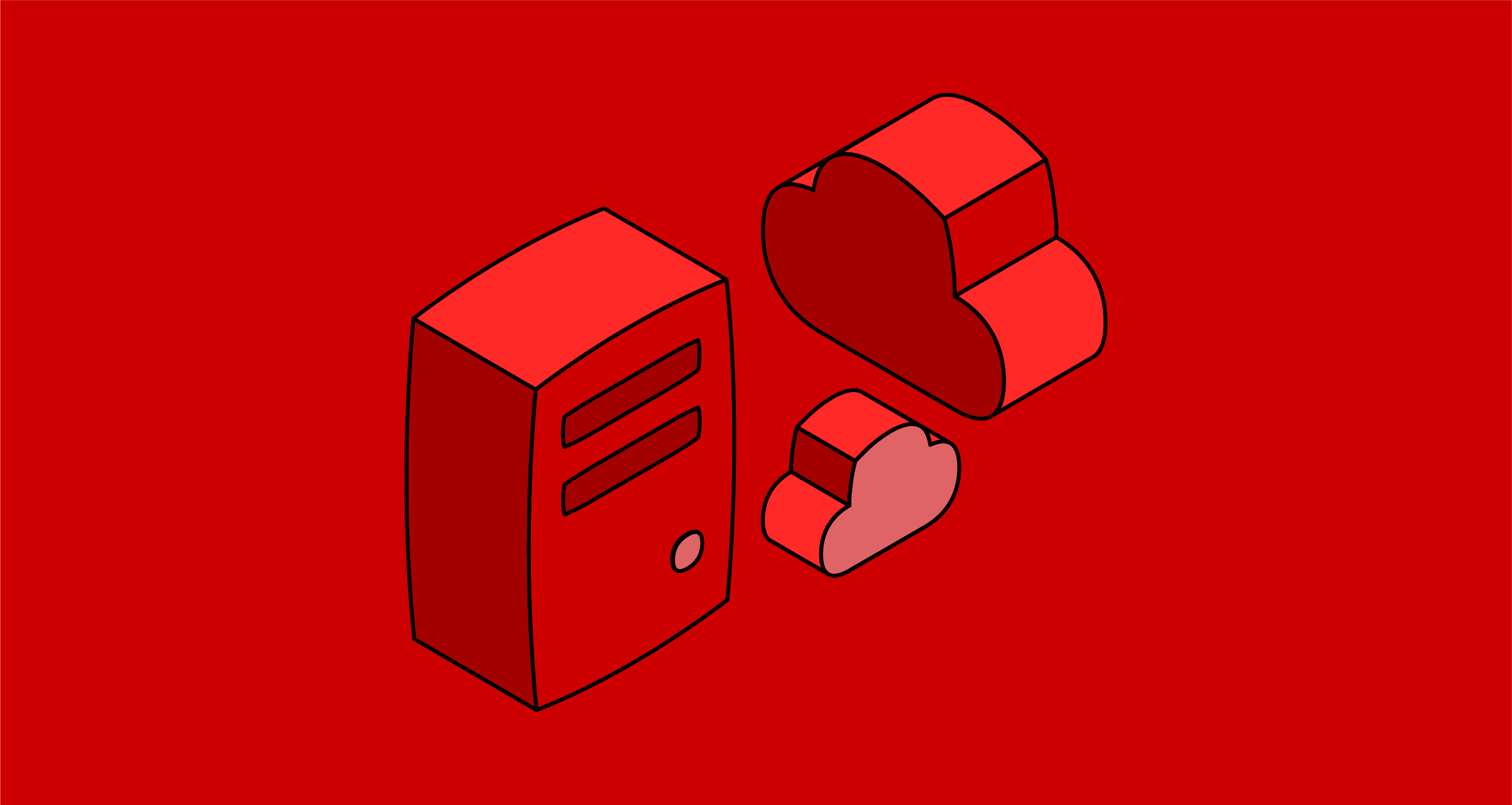 The Redgate icons for databases and the cloud